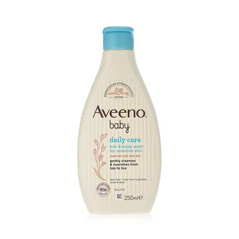 Aveeno Daily Care Baby Hair & Body Wash for sensitive skin – 250ml